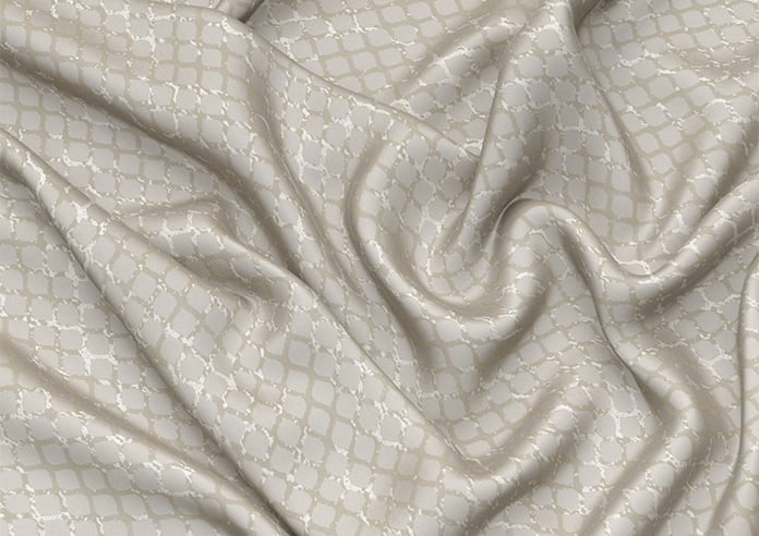 Nerida, Pearl - Motorised Roman Blind - Image 4